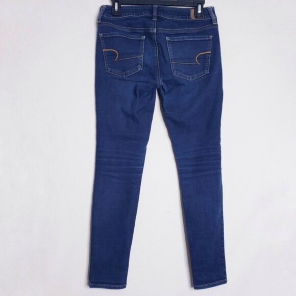 American Eagle Jeggings Stretch Skinny Jeans Women's Size 4 Short Petite - Picture 4 of 11